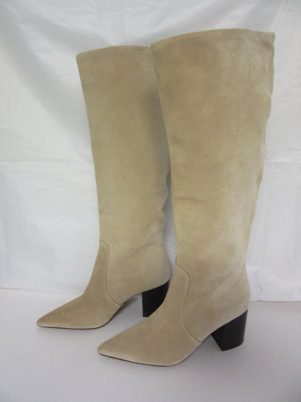 Steve Madden Skyline Leather Tan Knee High Boots 9M